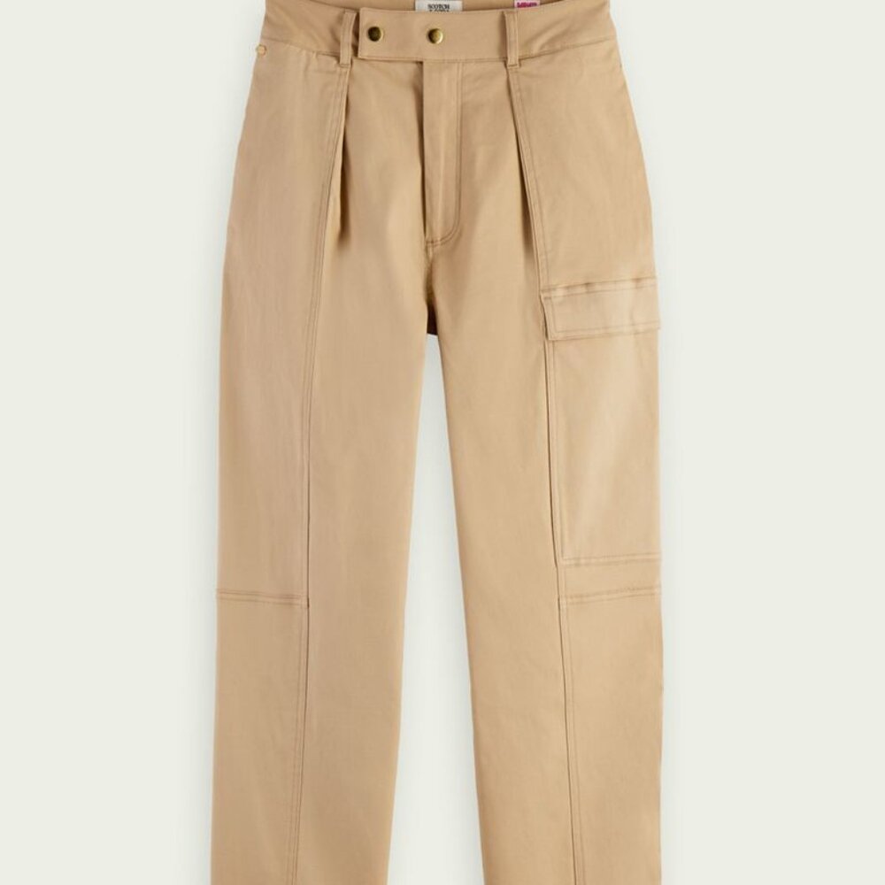Scotch & Soda - Women's Cargo Pants Khaki